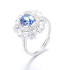 S925 Sterling Silver Sapphire Ring | Bespoke Moment