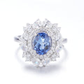 S925 Sterling Silver Sapphire Ring | Bespoke Moment