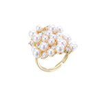 Pearl Cluster Sterling Silver Ring | Bespoke Moment Gifts Selection