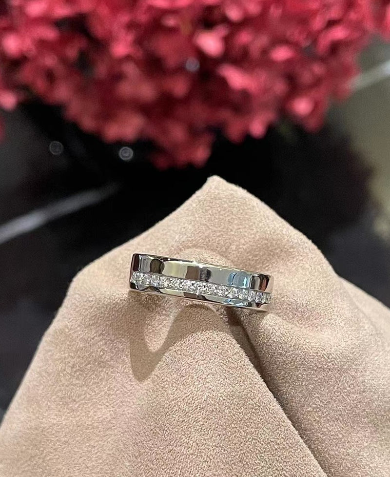 Platinum Diamond Wedding Band | Bespoke Moment