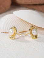 Freshwater Pearl Earrings – 925 Sterling Silver | Bespoke Moment Gifts Selection