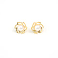 Freshwater Pearl Floral Stud Earrings | Bespoke Moment Gifts Selection